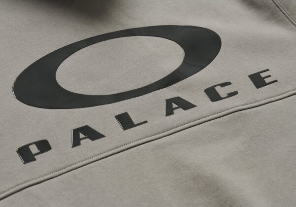 PALACE x OAKLEY - HOODIE GREY - NOVO - Image 3