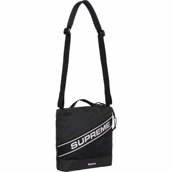 SUPREME - SHOULDER BAG BLACK (FW23) - NOVO - Image 2