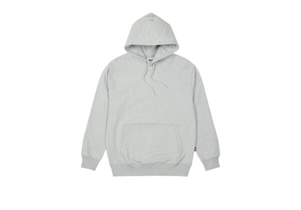 PALACE - BOSSY HOOD GREY MARL - NOVO