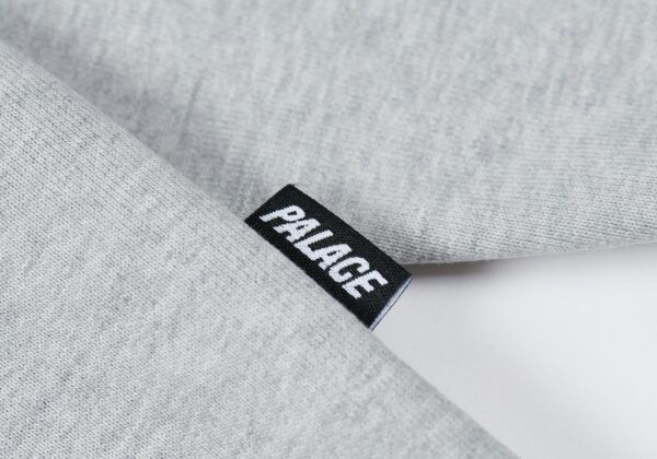 PALACE - BOSSY HOOD GREY MARL - NOVO - Image 2