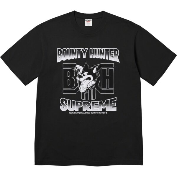 SUPREME x BOUNTY - HUNTER WOLF TEE BLACK - NOVO