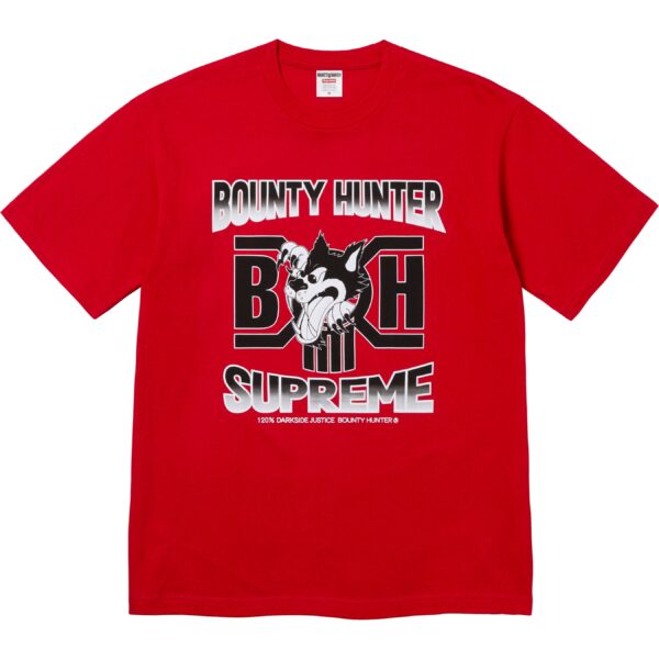 SUPREME x BOUNTY - HUNTER WOLF TEE RED - NOVO