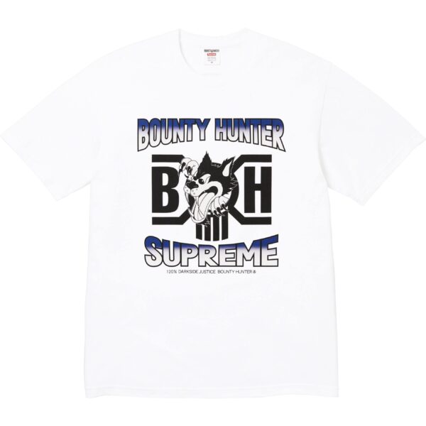 SUPREME x BOUNTY - HUNTER WOLF TEE WHITE - NOVO