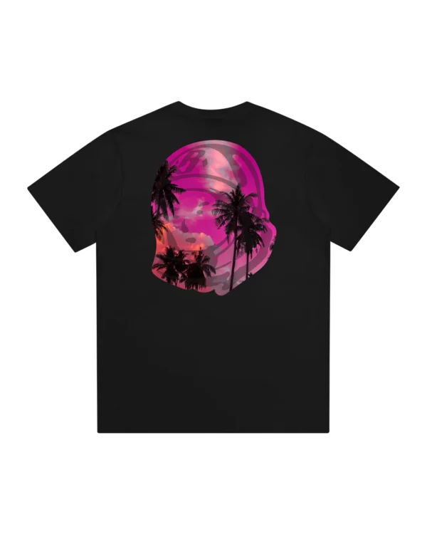 BILLIONAIRE BOYS CLUB - HELMET HEAD MIAMI SKYLINE TEE BLACK- NOVO - Image 2
