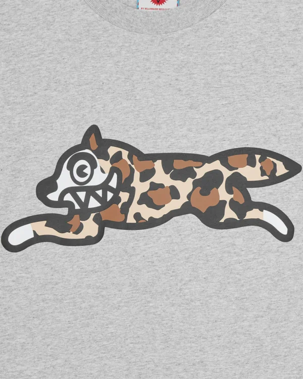 ICECREAM - RUNNING DOG T-SHIRT HEATHER GREY - NOVO - Image 3