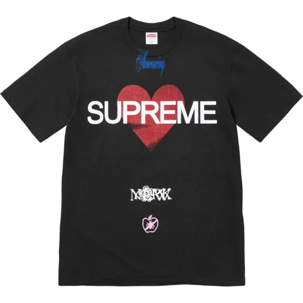 SUPREME - ANNOUNCING TEE BLACK - NOVO