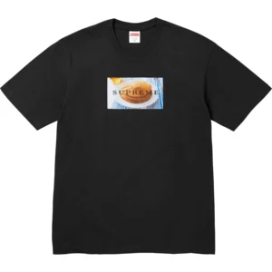 SUPREME - PANCAKE TEE BLACK - NOVO
