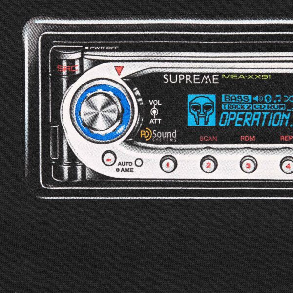 SUPREME - RECEIVER TEE BLACK - NOVO - Image 2