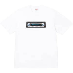 SUPREME - RECEIVER TEE WHITE - NOVO